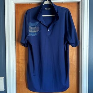 Callaway Men's Blue Polo Shirt